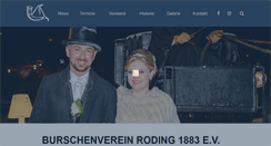 Desktop Screenshot of bv-roding.de